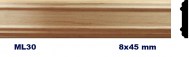 ML30 - Moldura lisa para mueble