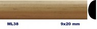 ML38 - Moldura lisa para mueble