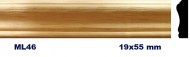 ML46 - Moldura lisa para mueble