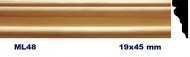 ML48 - Moldura lisa para mueble