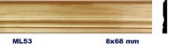 ML53 - Moldura lisa para mueble