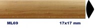 ML69 - Moldura lisa para mueble
