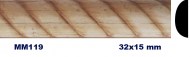MM119 - Moldura grabada para mueble
