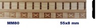 MM80 - Moldura grabada para mueble